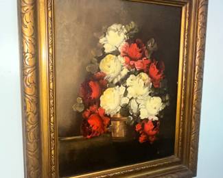 PAIR OF VINTAGE OIL PAINTINGS SIGNED "A. SILVER" 