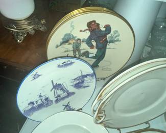 NORMAN ROCKWELL PLATES