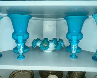 MORE BLUE VASES