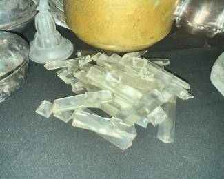 ANTIQUE GLASS PRISMS