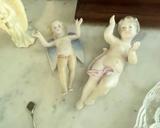PORCELAIN CHERUBS