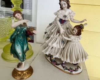 GERMAN PORCELAIN FIGURES
