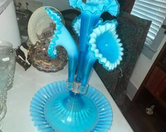 EXQUISITE VICTORIAN "JACK IN THE PULPIT" EPERGNE!