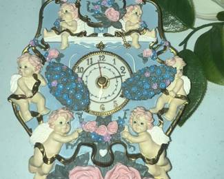 CHERUBS WALL CLOCK