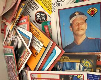 FULL LOT SALE!  All Sports Cards, Garbage Pail Kids Cards, Ticket Stubs  Sold as ONE LOT ONLY — NO CHERRY PICKING! Highest & Best Offer! All offers due by Sunday, April 26 at 3:00 PM! One bid takes it all!
