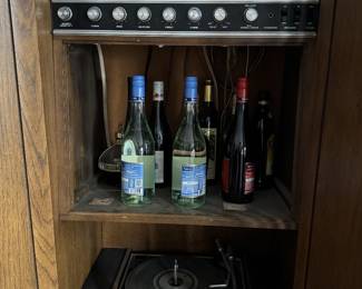 China cabinet with record player and radio photo  2 of 3