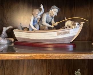Lladro- Fishing Boat