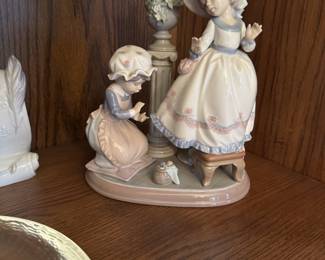 Lladro- Victorian Girls