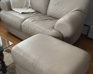 Loveseat & Ottoman matching couch photo 2 of 2