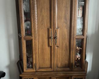 China Cabinet with record player and radio photo 1 of 3