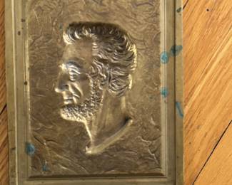 Brass Lincoln Head