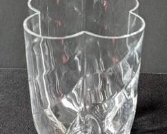  Kosta Boda Optical Clover Vase