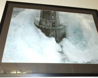 Artistic Home Gallery La Jument Lighthouse by Jean Guichard