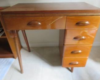 Mid Century Sewing Cabinet/Desk