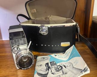 Bell & Howell movie camera