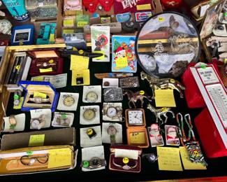 Gold jewelry, watches misc collectibles