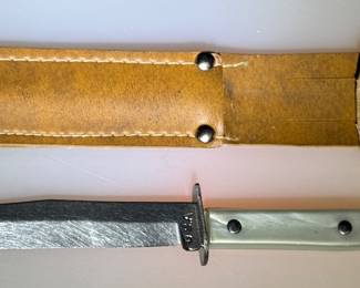 USA knife and sheath