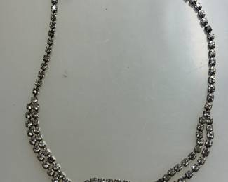 Vintage rhinestone necklace