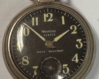 West clock Scotty pocket watch
