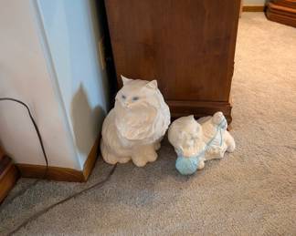 Vintage Ceramic Cats