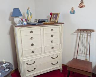 Vintage French Provincial Bedroom Set 3 Pcs