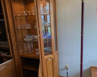 Entertainment Center With Side Cabinets - Dimensions L 99.5in x W 23.5in x H 77.5in