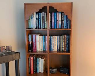 Bookshelf with drawer - Dimensions  L 24 x W 10.5in x H 75.5in