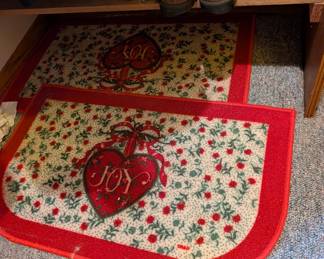Christmas "JOY" Rugs