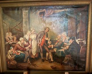 Antique Large Painting