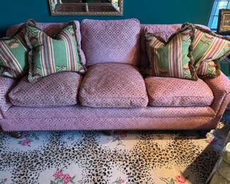 Down Filled Custom Upholstered Sofa