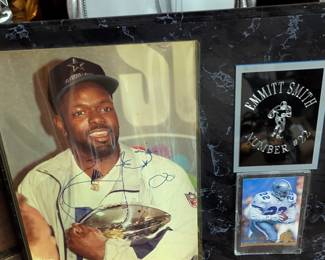 Signed Emmit Smith