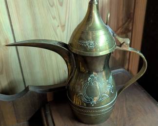 Turkey Brass pitcher 