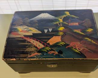 Japanese black laquer