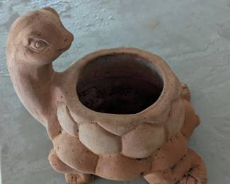 Terra cotta turtle 