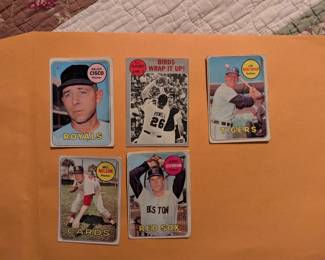 Vintage baseball cards