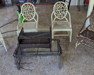 Vintage chairs tables