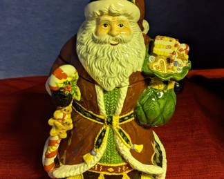 Santa Cookie jar 