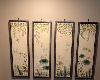 4 Oriental prints