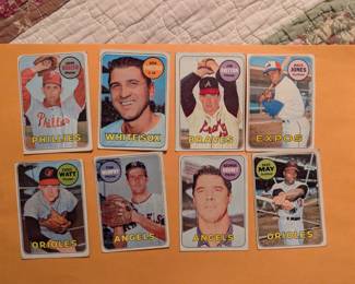 Vintage baseball cards