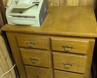 Oak cabinet 