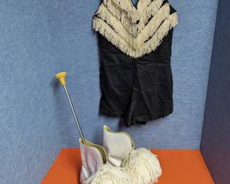 Vintage homemade majorette uniforms 