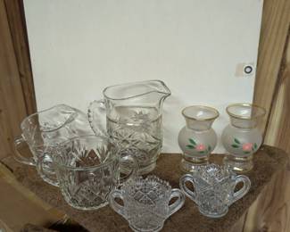 Vintage glassware