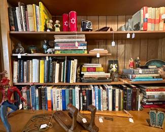 Nice collection of books - including cookbooks