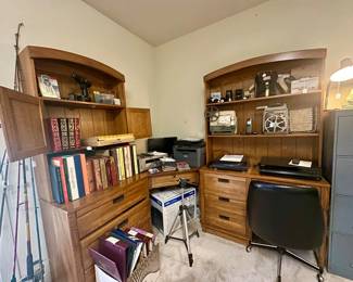 Partial suite of boy's bedroom furniture