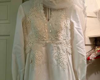 Full wedding attire - circa 1980 or earlier