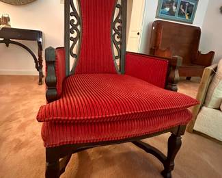 Mid century interesting armchair