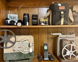 Reel projectors - mid 20th C.