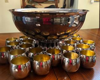 Silver Plate Punch Set