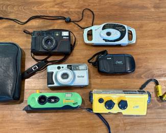 Vintage Point & Shoot Cameras 