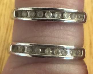 10K White Gold Rings